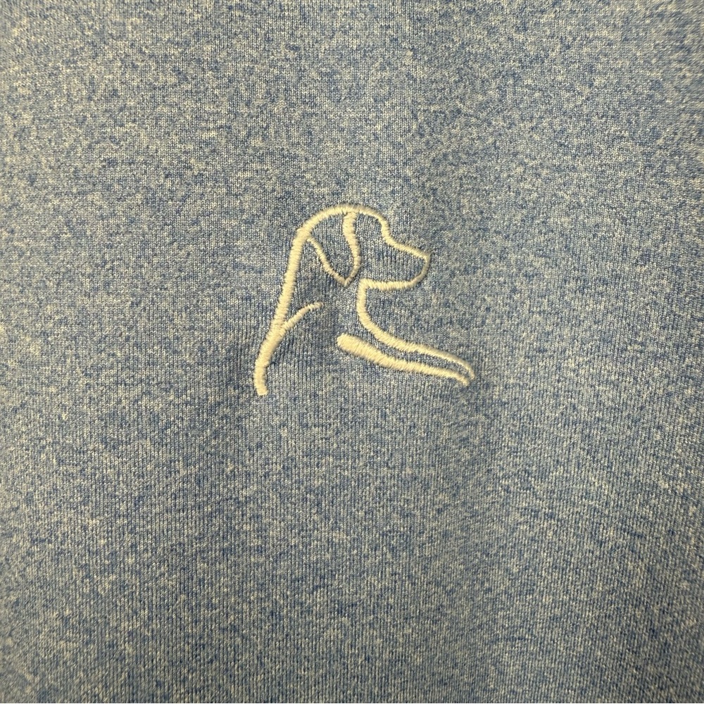 Rhoback Heather Blue Performance Pullover - image 3